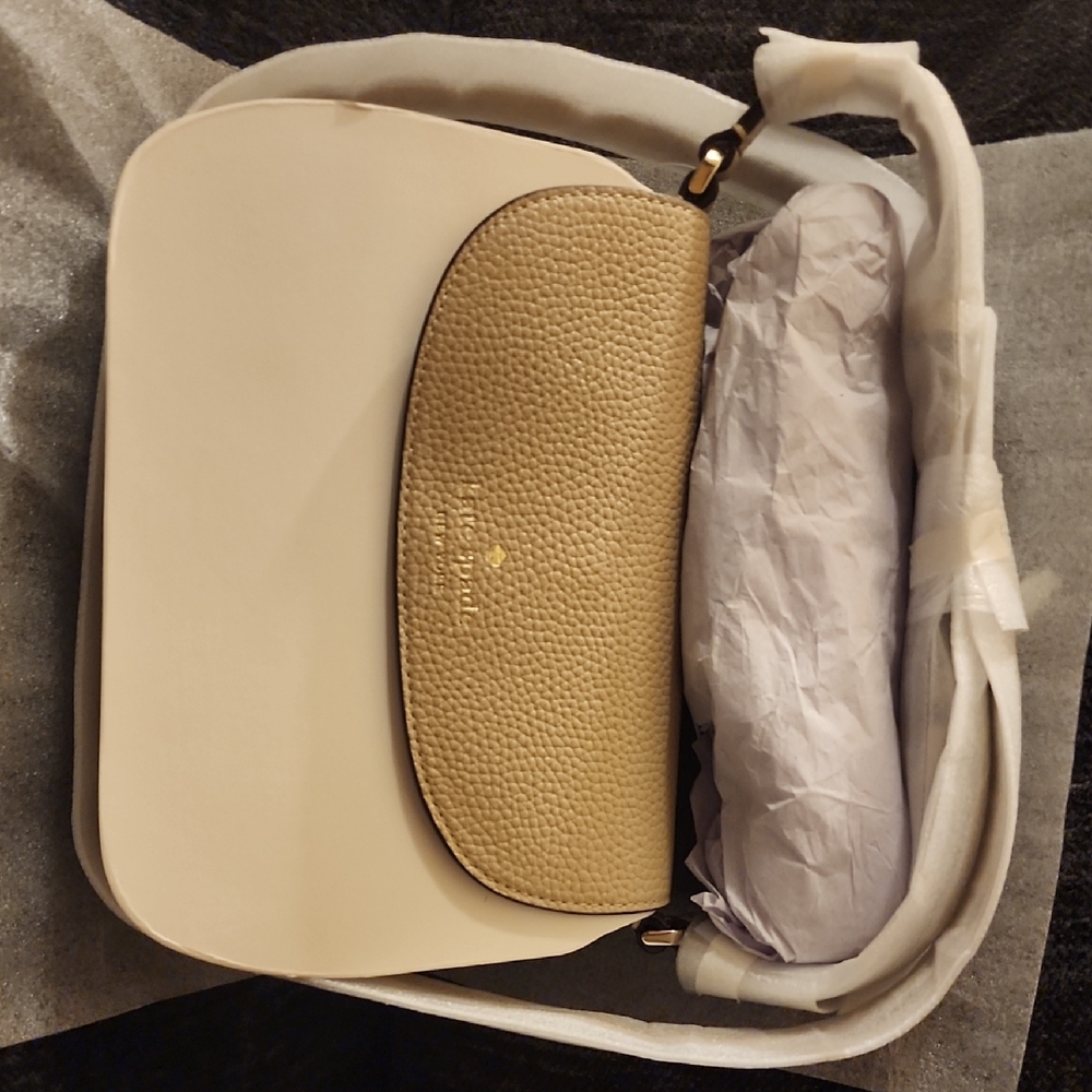 Kate Spade Cream and Tan Women's Bag